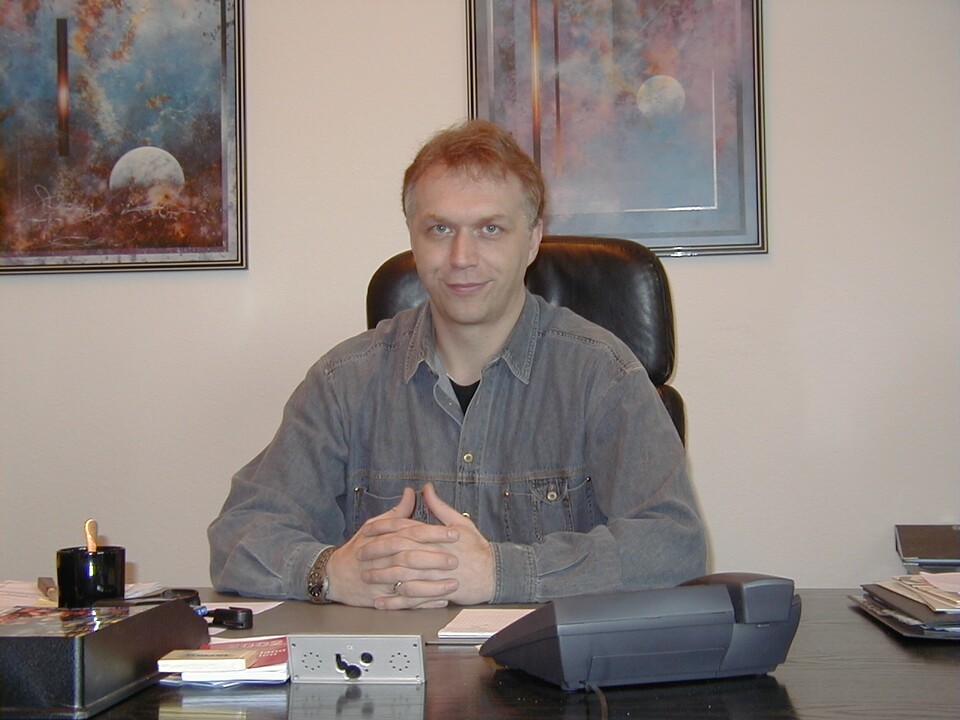Holger Flöttmann ist der Gründer und langjährige Geschäftsführer von Ascaron. (Foto von 2003).