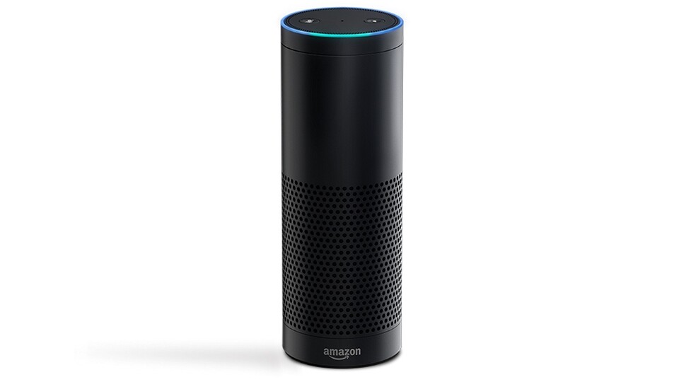Amazon Echo reagiert in der Grundeinstellung auf »Alexa« und kann direkt bei Amazon bestellen. (Bildquelle: Amazon)