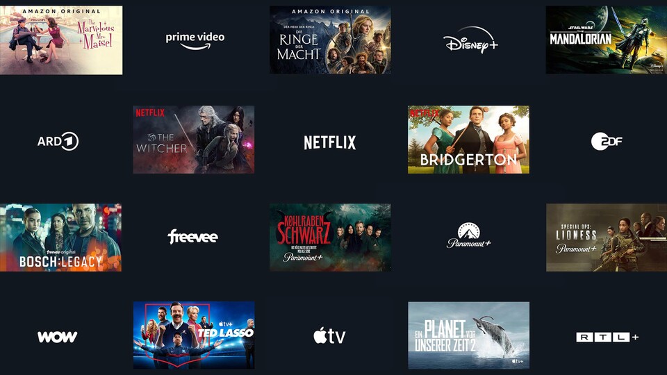 With the Fire TV Stick you get access to almost every streaming service, because it is available to watch in Germany.