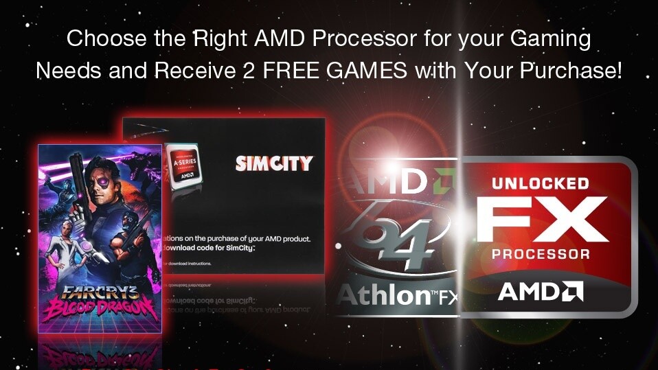 AMD Prozessoren gibt es in den USA nun auch mit Spiele-Bundle.