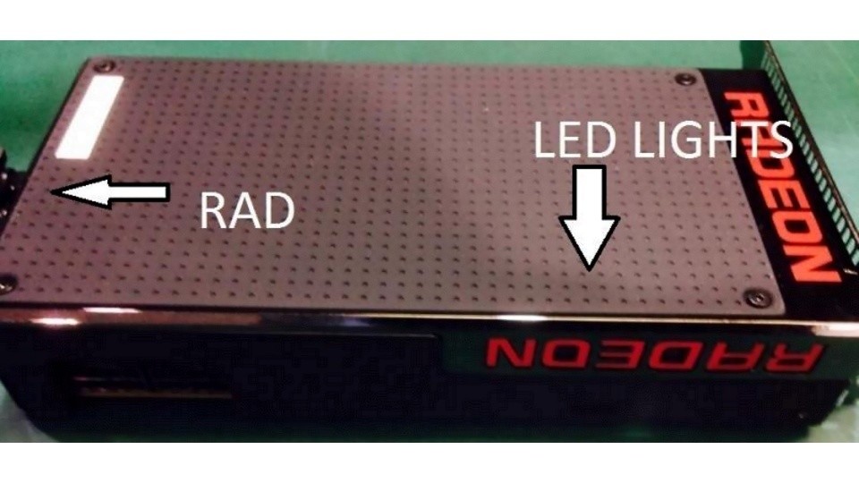 Die neue AMD Radeon mit Fiji-GPU. (Bildquelle: Anandtech)