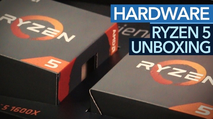 AMD Ryzen 5 1600X und 1500X - Alle wichtigen Infos und Unboxing
