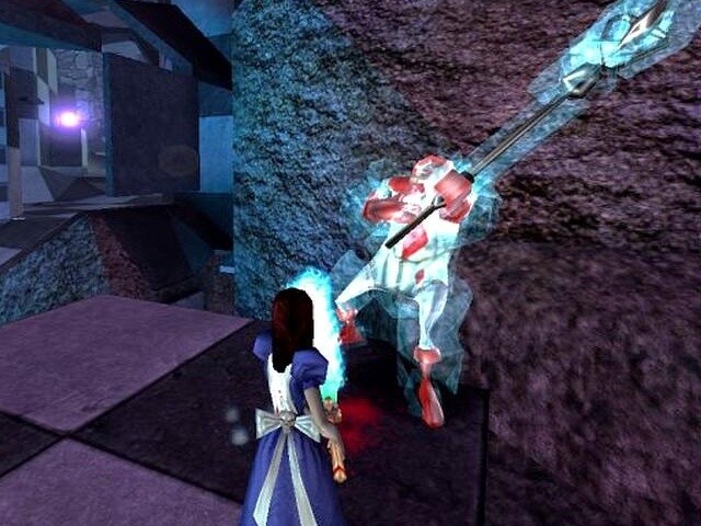 Eine Szene aus dem Actionspiel American McGee's Alice, erschienen im Jahr 2000.