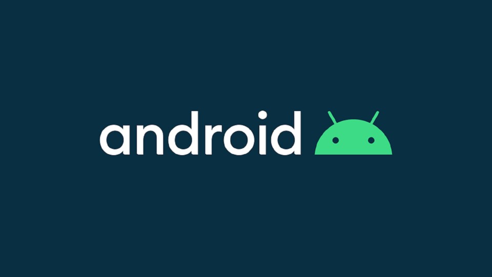 Das neue Android 10 Logo mit Roboter-Kopf.