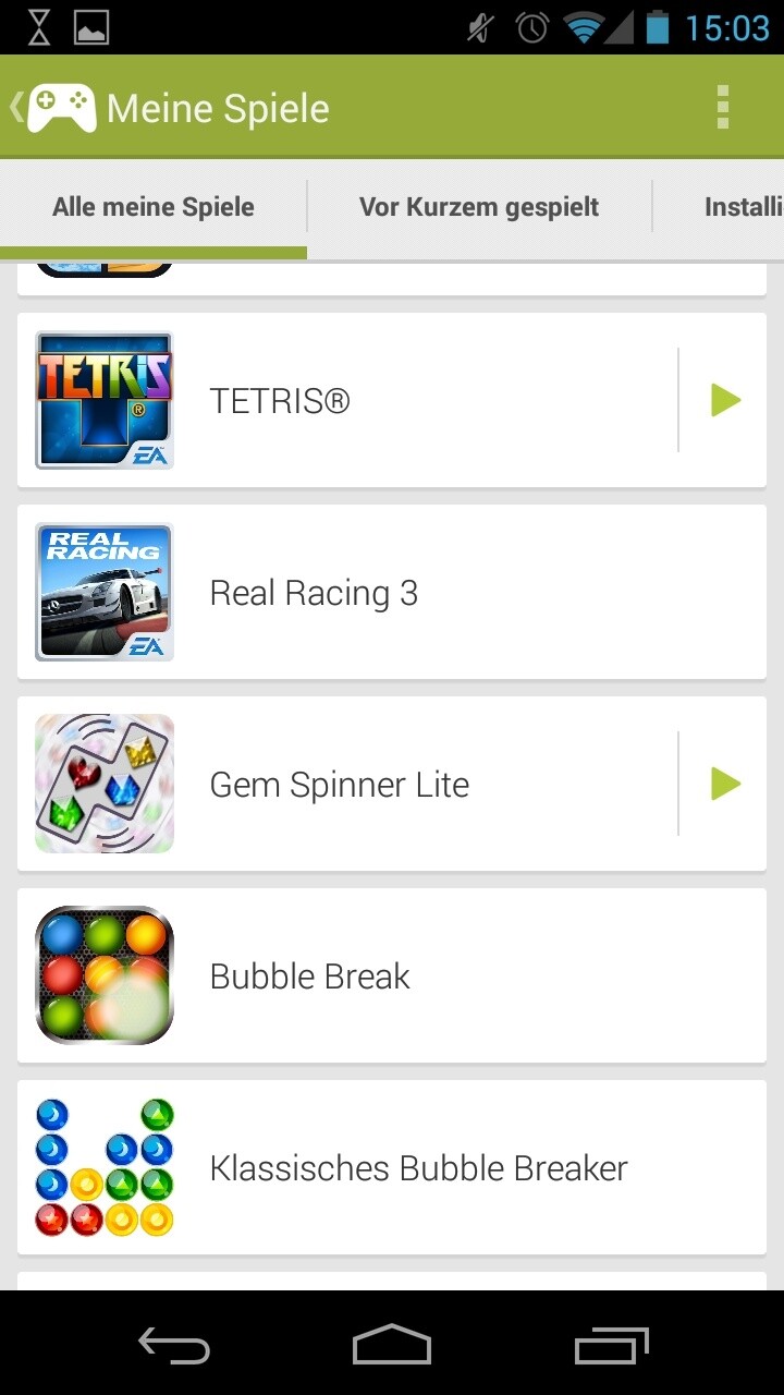 Google Play Games dient als Bindeglied zwischen Google-Account und In-Game-Profil.