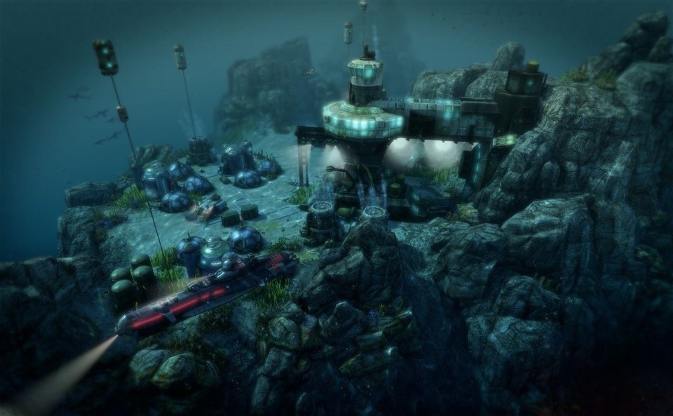 In Anno 2070 können Spieler erstmals auch unter Wasser bauen.