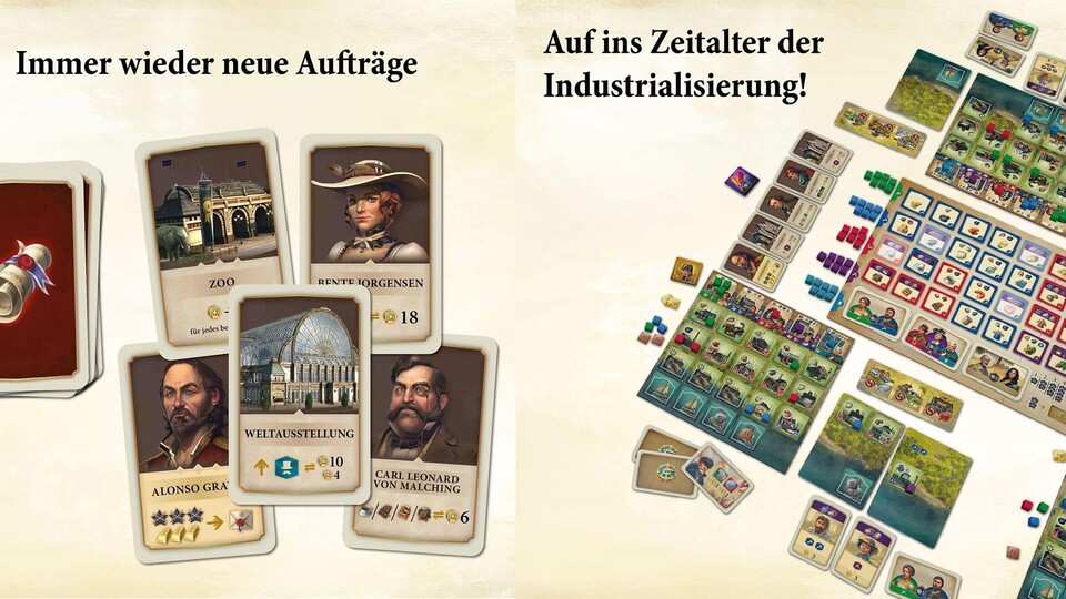 This is what awaits you in the Anno 1800 box.