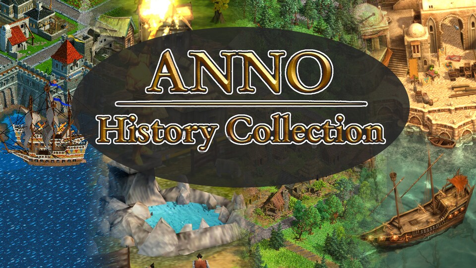 In der Anno History Collection gibt's die ersten vier Teile technisch überarbeitet.