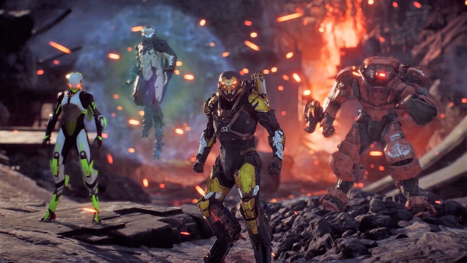 Der Erfolg von Apex Legends soll kein Problem für Anthem darstellen.