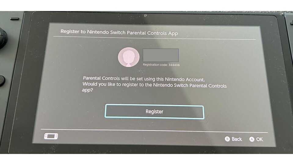 Um die Spieldauer zu kontrollieren, müsst ihr die App mit der Switch verbinden.