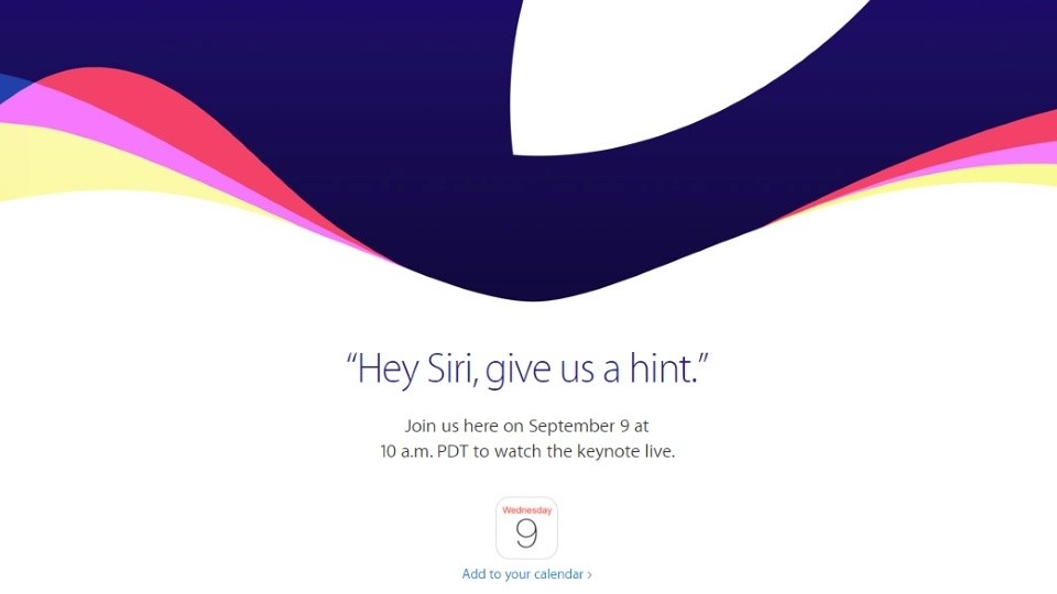 Apple stellt am 9. September 2015 seine neuen Produkte vor.