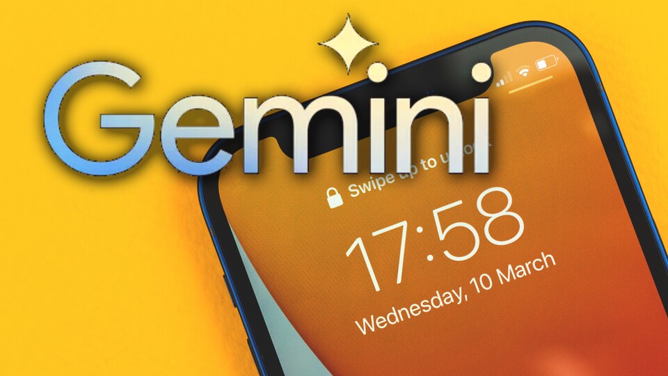 Kommt iOS 18 mit der Google-KI Gemini? (Bildquelle: fellowneko via Adobe Stock Google)