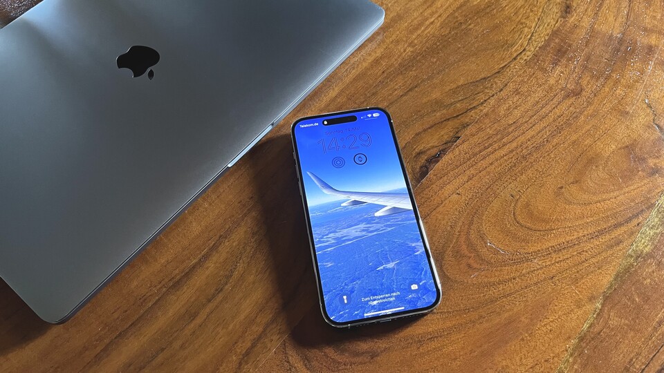 Aktiviertes Display beim iPhone 14 Pro Max