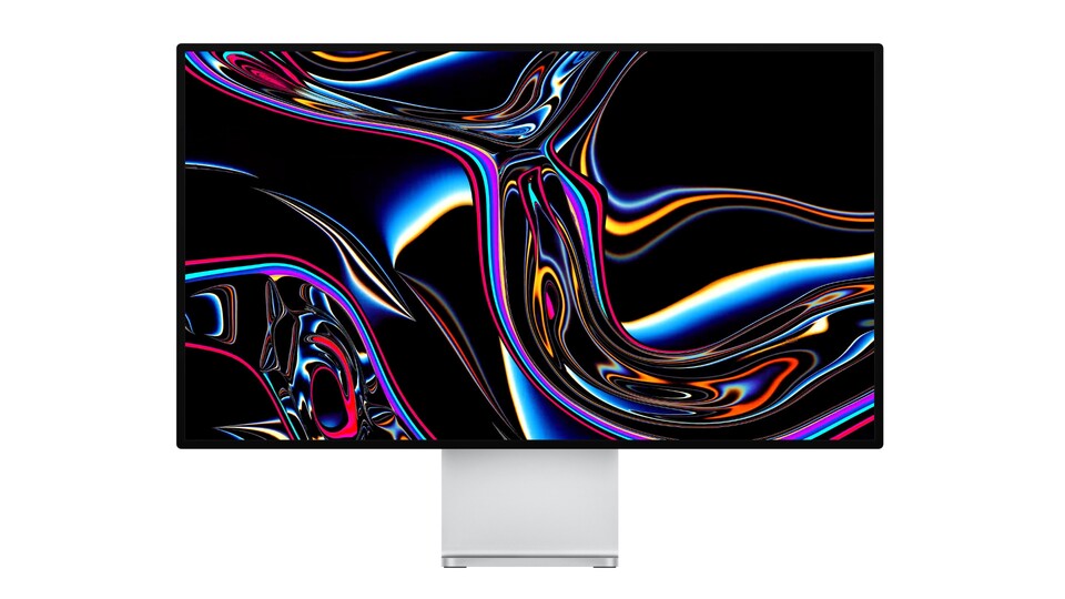Das Apple Pro Display XDR löst mit 6016x3384 Pixel auf. Im Preis ab 5.000 US-Dollar ist kein Ständer oder VESA-Mount für die Wandanbringung enthalten.
