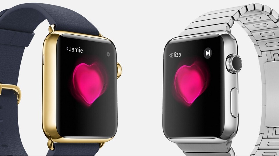Die Apple Watch ist schon »ausverkauft«. (Bildquelle: Apple)