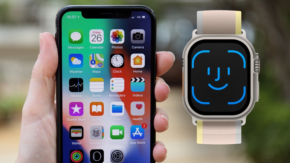 Besitzt ihr ein iPhone mit Face ID, kann euch die Apple Watch nervige Situationen ersparen. (Bild: Zhenia, DenPhoto, Parvin, Adobe Stock)