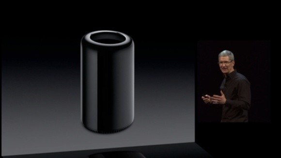 Der neue Mac Pro von Apple ist nur 25 cm hoch, aber deutlich leistungsfähiger als die bisherigen Modelle.
