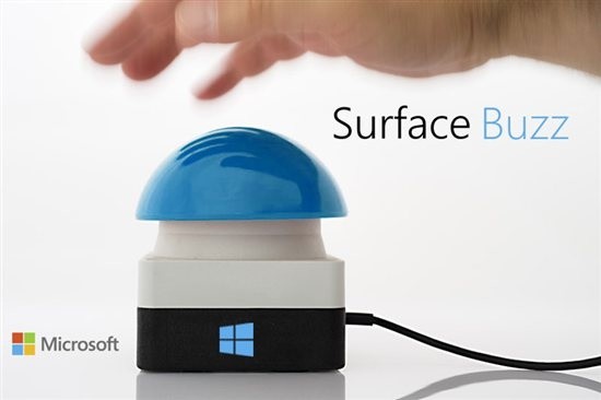 Der Startbutton ist wieder da: Surface Buzz.
