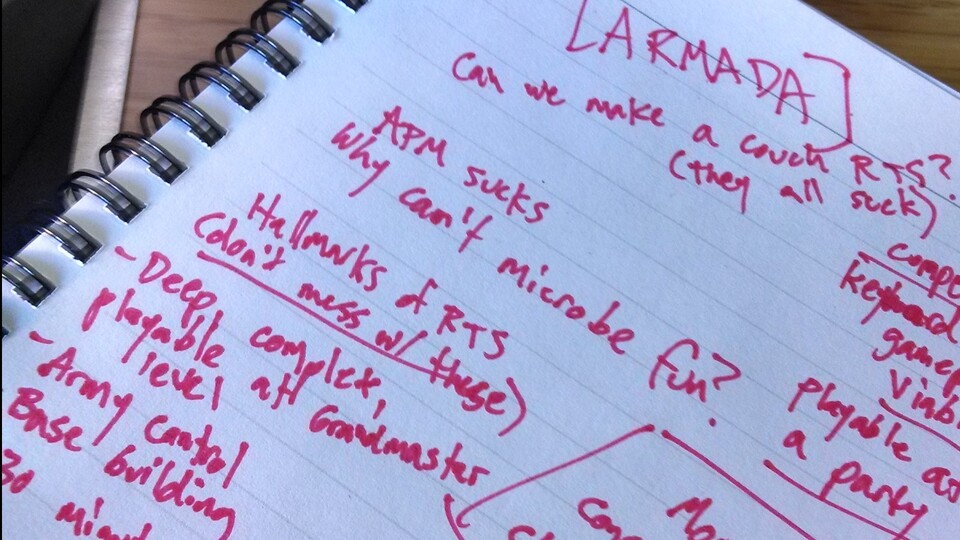 Der Indie-Entwickler arbeitet an einem neuen Strategiespiel mit dem Projektnamen »Armada«. 
