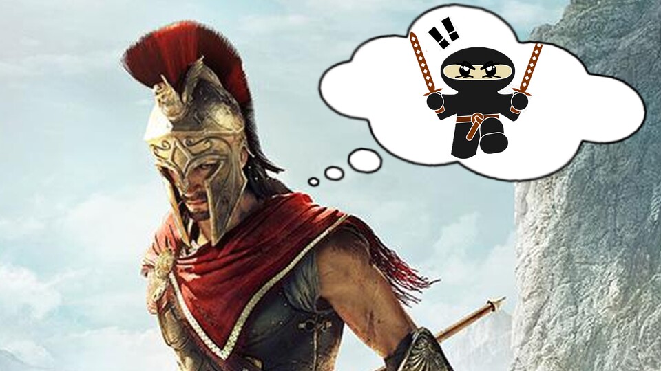Assassin's Creed mit Ninjas wäre euere Traum-Setting. Wikinger sind aber auch okay.
