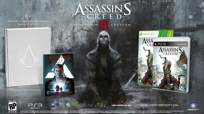 Die »Ubiworkshop Edition« von Assassin's Creed 3.