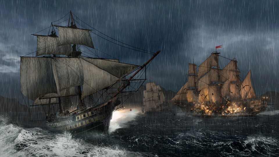 Ubisoft will die Seeschlachten in Assassin's Creed 3 rund in die Spielmechanik einbetten.