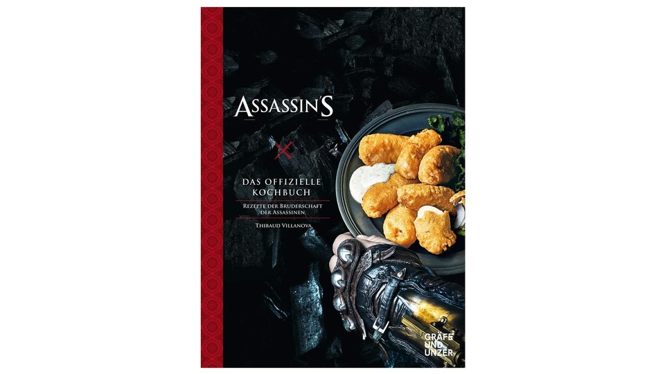 Assassins Creed – Das offizielle Kochbuch: Rezepte der Bruderschaft der Assassinen gibt es für 25 Euro bei Amazon.*