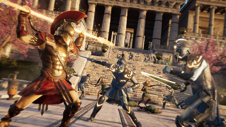 Assassin's Creed: Odyssey unterstützt beim Streamen per Google Stadia die 4K-Auflösung, allerdings mit maximal 30 fps.