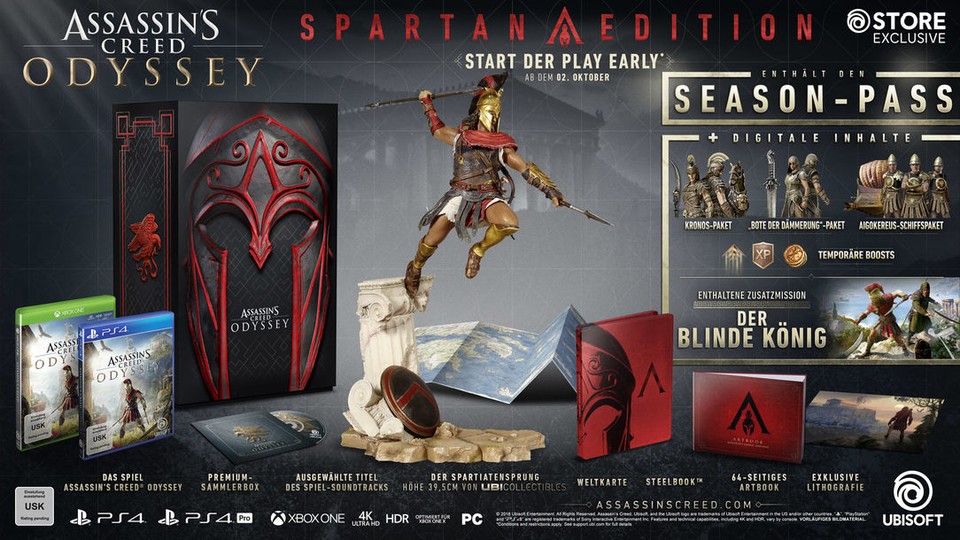 Assassin's Creed Odyssey Spartan Edition