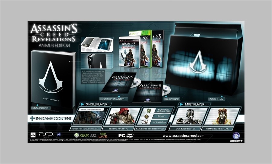 Die »Animus Edition« von Assassin's Creed Revelations.