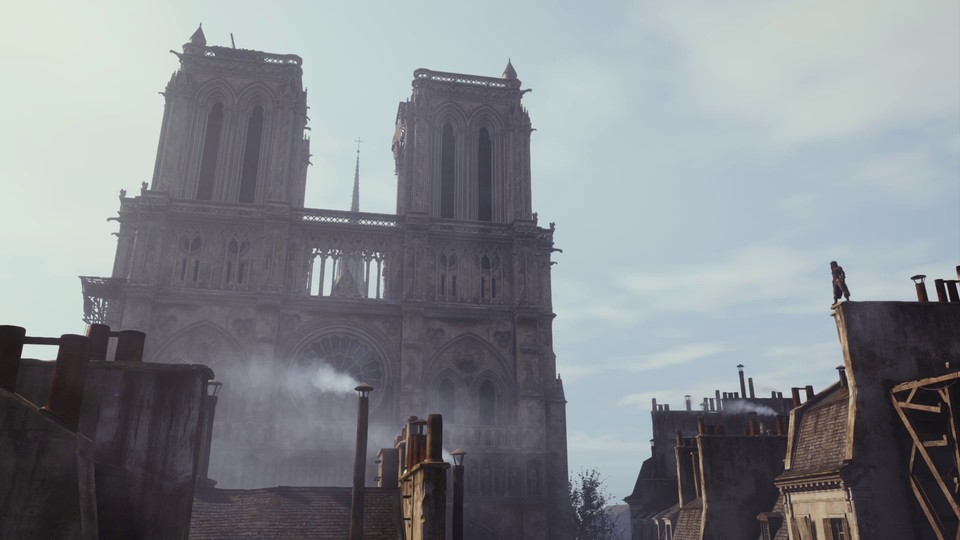 An der Kathedrale Notre-Dame de Paris für das Actionspiel Assassin's Creed: Unity haben die Grafiker zwei Jahre lang gearbeitet.