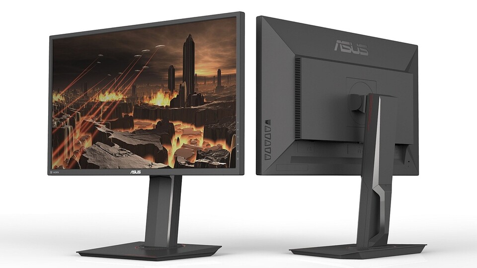 Der Asus MG278Q 27 Zoll löst mit 2560x1440 Pixeln bei 144 Hz auf und bietet Freesync.