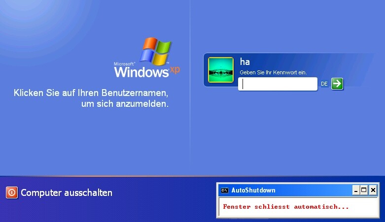 Für alle Fälle gerüstet: Für den Shutdown an Urlaubs- oder Krankheitstagen sorgt ein Script.