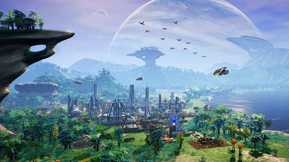 Aven Colony: Fremder Planet, exotische Bedingungen und eine Kolonie, die wir zu einer blühenden Stadt ausbauen sollen.