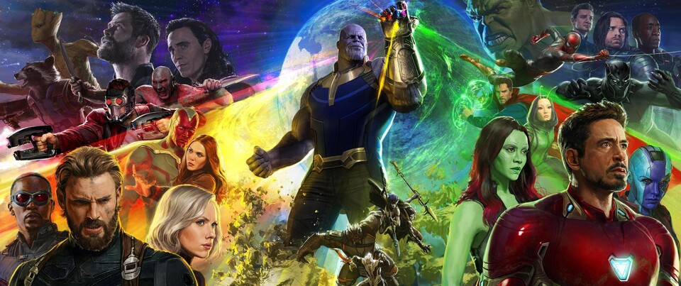 Erstes Poster zu Avengers: Infinity War zeigt Thanos und seine Black Order.