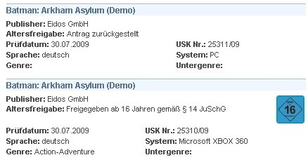 Anlass zur Spekulation: Die Prüfung der PC-Demo wurde zurückgezogen.