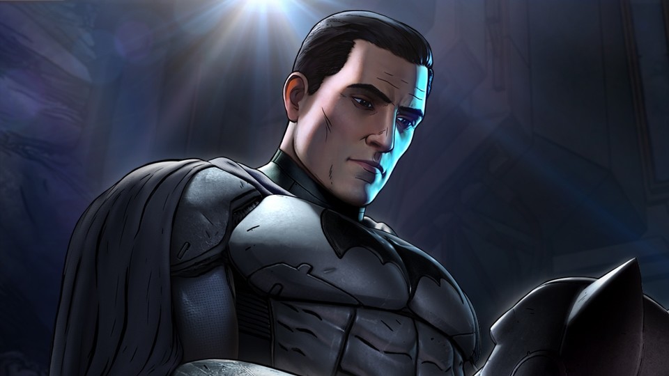 Steckt Bruce Wayne hinter der Bat-Maske oder ist es umgekehrt? Die Frage nach Batmans Identität ist eins der zentralen Motive des Spiels.