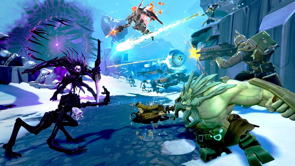 Der MOBA-Shooter Battleborn hat weiterhin mit sinkenden Spielerzahlen zu kämpfen.