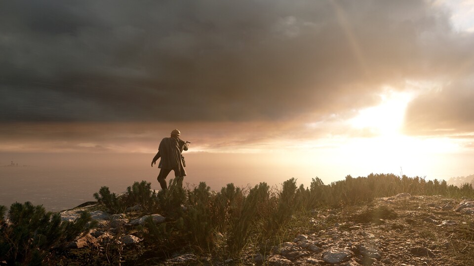 Die Spielwelt von Battlefield 1 sieht in 4K beinahe fotorealistisch aus.