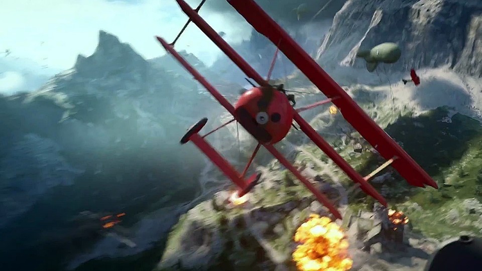 Battlefield 1 bietet drei Flugzeug-Typen mit drei Waffenkonfigurationen.