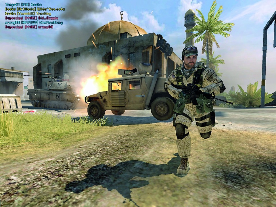Battlefield 2 (nicht Bad Company 2) ist nach wie vor das Aushängeschild für EAX 5.0.