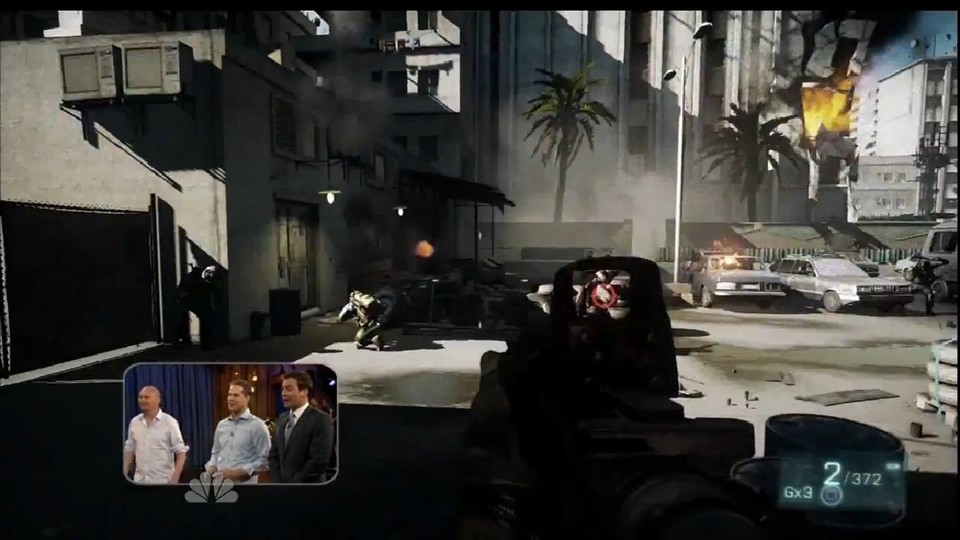Battlefield 3 sieht auch auf der Konsole (hier PS3) hübsch aus.