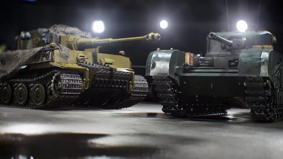 In Firestorm soll es eine große Auswahl an Fahrzeugen geben, darunter auch schwere Kampfpanzer.