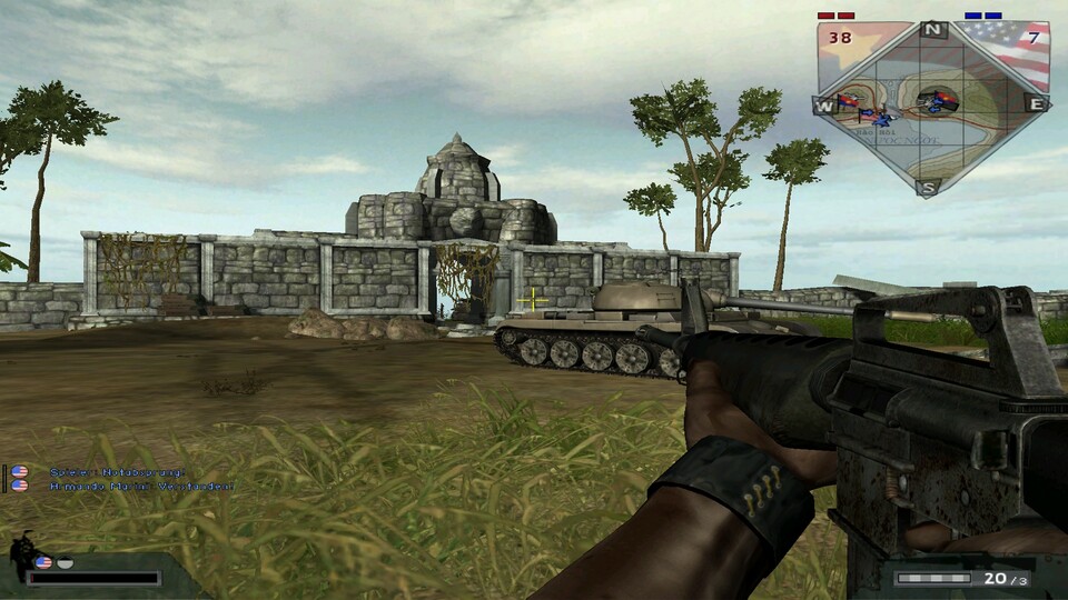 Battlefield Vietnam : Battlefield Vietnam erschien im März 2004 und bot die vertrauten Spielmodi aus Battlefield 1942, verlagerte allerdings den Schauplatz nach Vietnam.