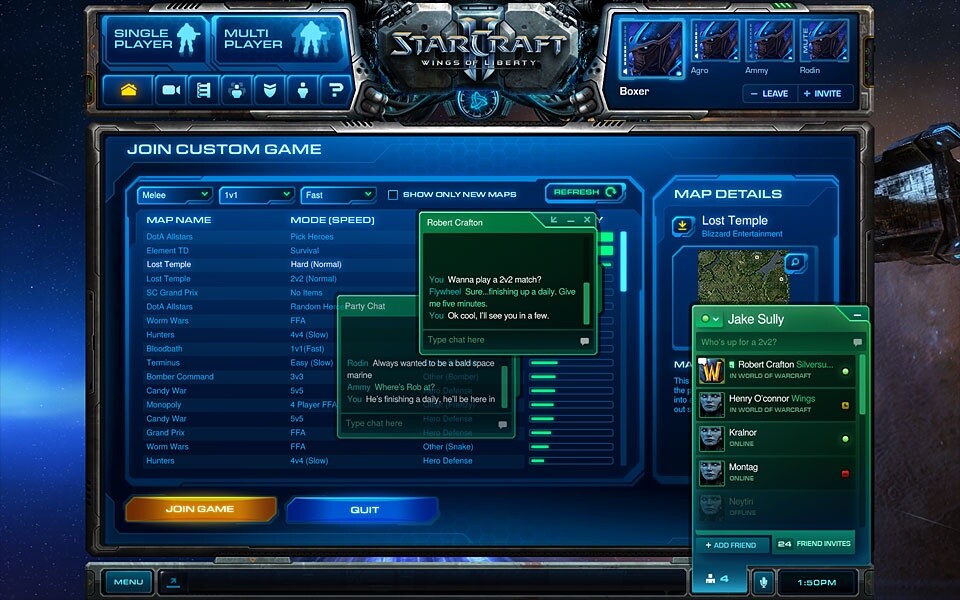 Real ID kommt erstmals in StarCraft 2: Wings of Liberty zum Einsatz.