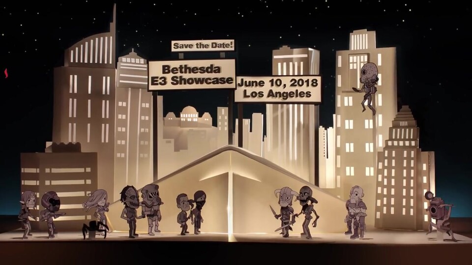 Bethesda - Trailer kündigte Termin für E3 2018-Showcase an