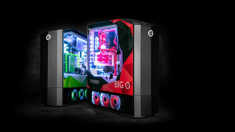 Der Big O 2.0 vereint die drei großen Konsolen und einen Highend-Rechner in einem Case. (Bild: Origin PC)