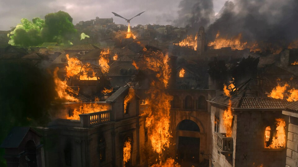 Daenerys Targaryen lässt wie ihr Vater Aerys Königsmund brennen!
