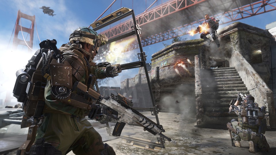 Laut dem Entwickler Sledgehammer Games lassen sich in Call of Duty: Advanced Warfare auch Multiplayer-Partien ohne Exoskelette austragen.