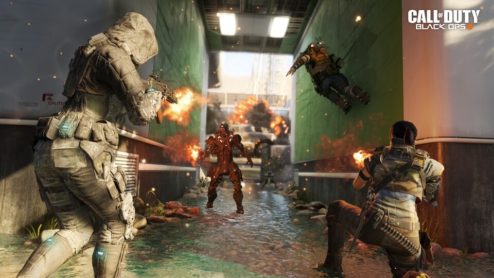 Call of Duty: Black Ops 3 bietet im Multiplayer erstklassige und schnelle Action – aber nur auf kleinen Maps.